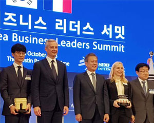 다쏘시스템, 한·프랑스 비즈니스 어워드 수상